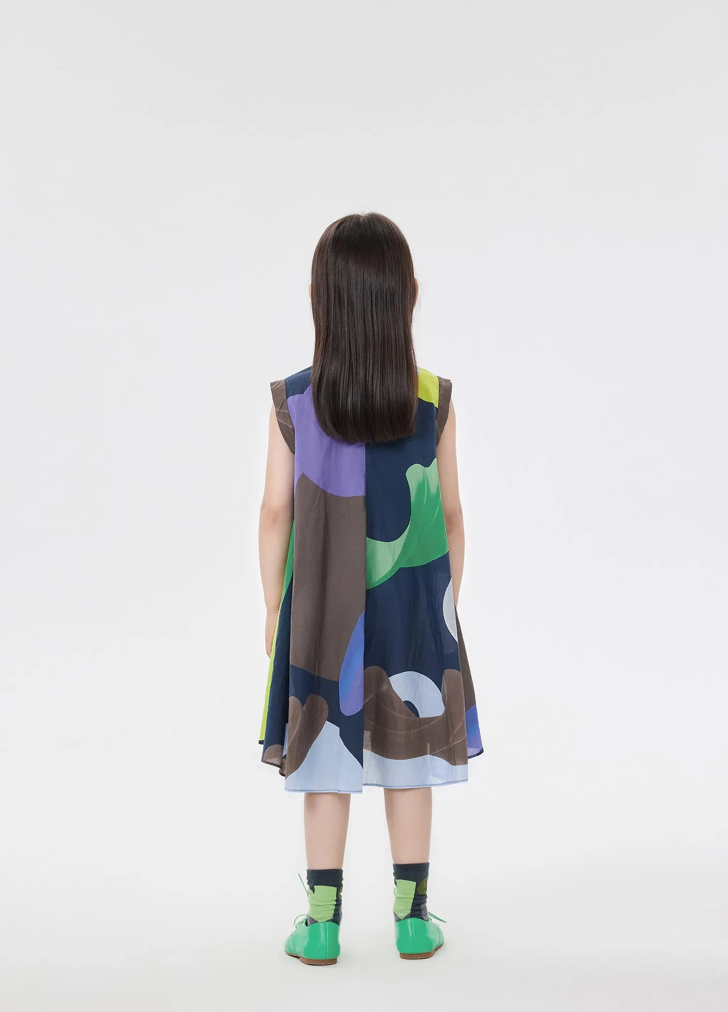 Dresses / jnby by JNBY Multi-Color Printing Sleeveless Dress