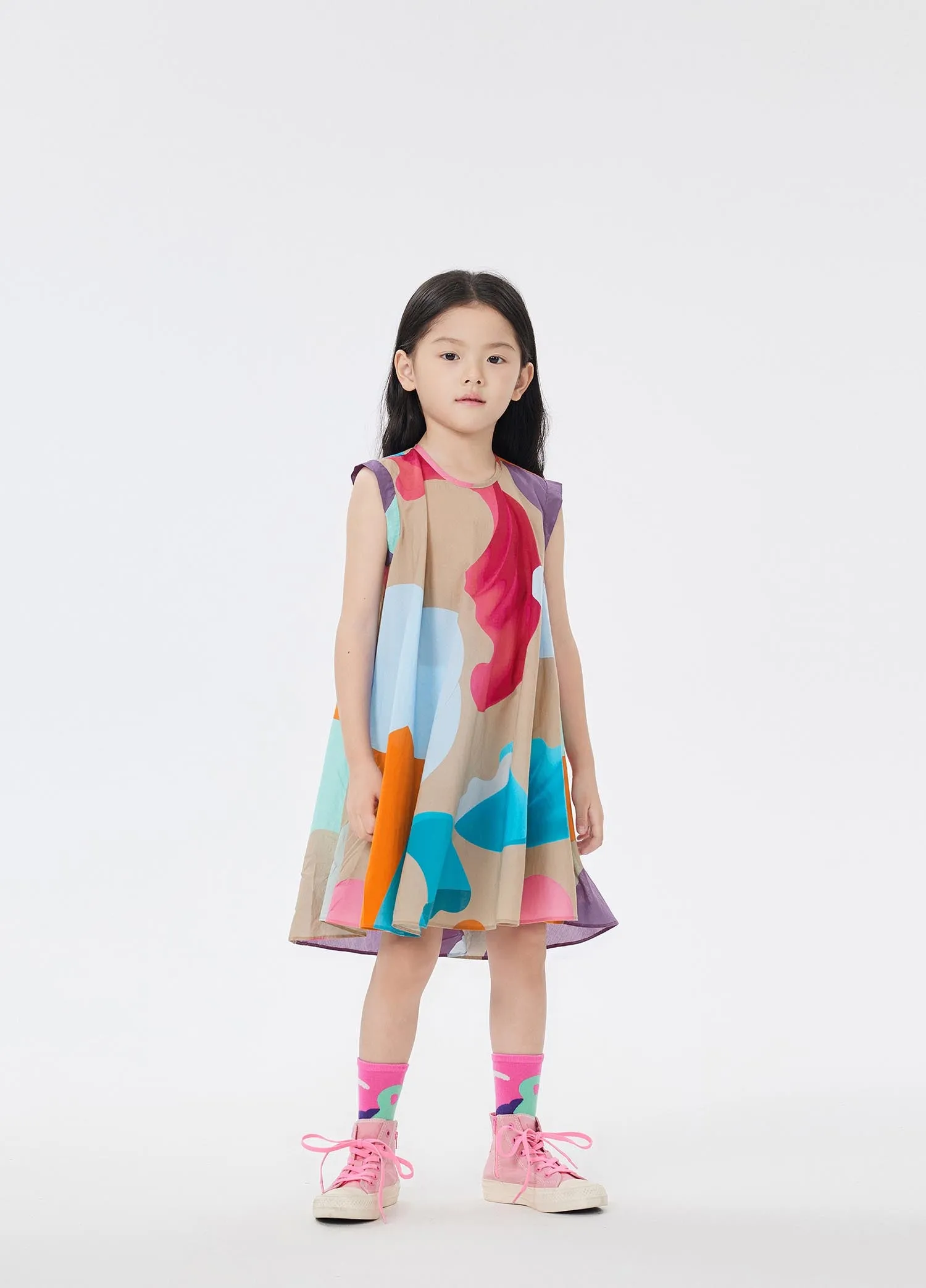 Dresses / jnby by JNBY Multi-Color Printing Sleeveless Dress
