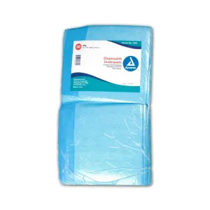 Dynarex 1343U Underpads, 23x36 in. 45 gram, Pack of 50