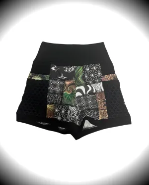 Earthweaver (S) Patchwork Shorts