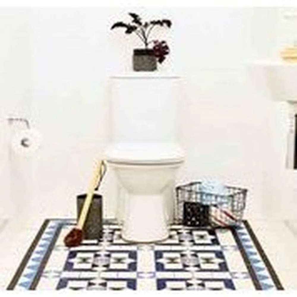 Eco Max Toilet Brush Holder Paper Pottery - Granite