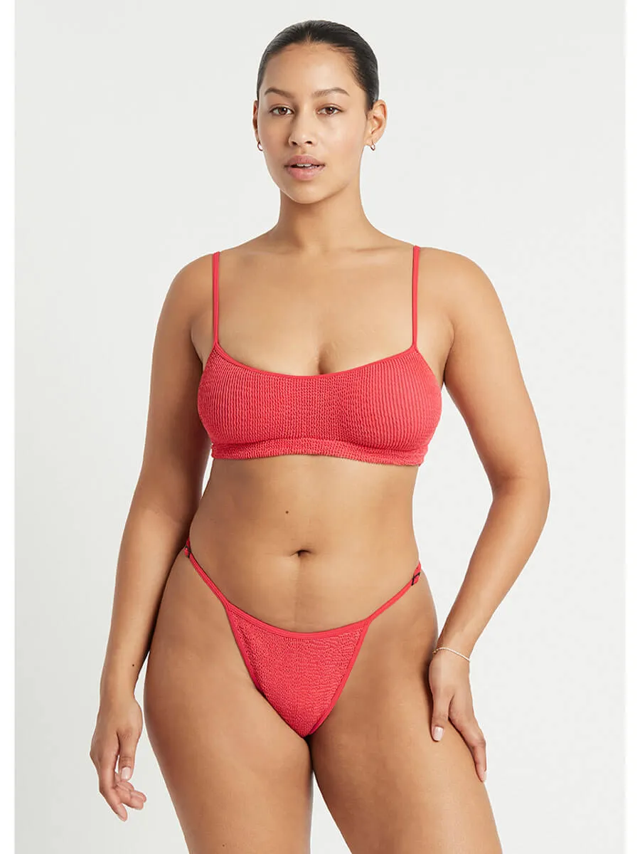 Eco Strap Saint Crop In Guava