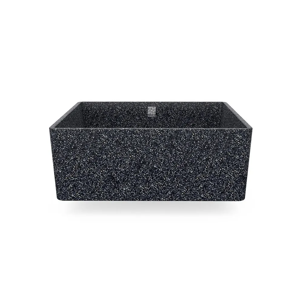 Eco Vessel Sink Cube40 I Washbasin | Stone I SPAFAIR