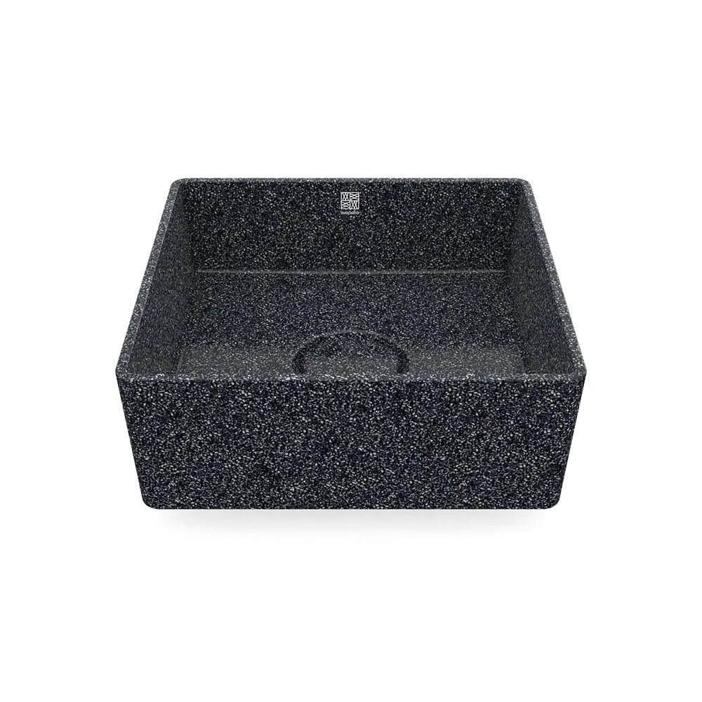 Eco Vessel Sink Cube40 I Washbasin | Stone I SPAFAIR