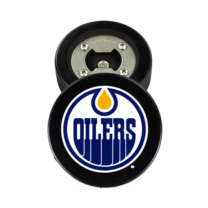 Edmonton Oilers, Hockey Puck Bottle Opener