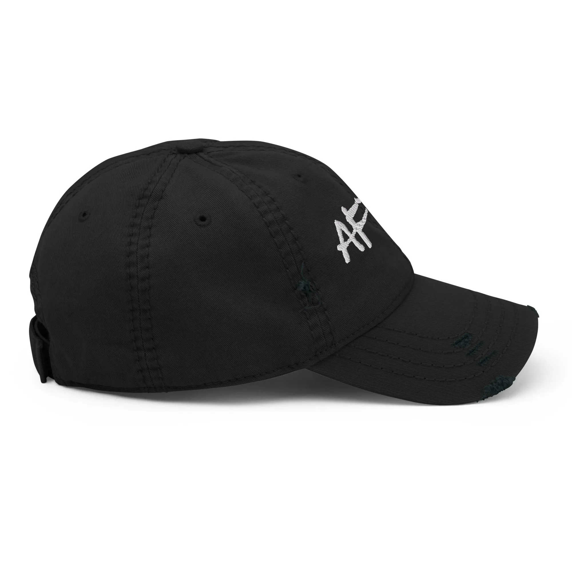 Embroidered Aftrz Distressed Dad Hat