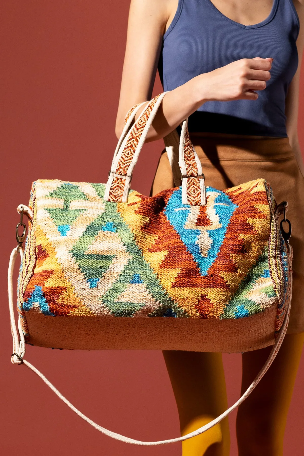 Ethnic Elegance Duffel