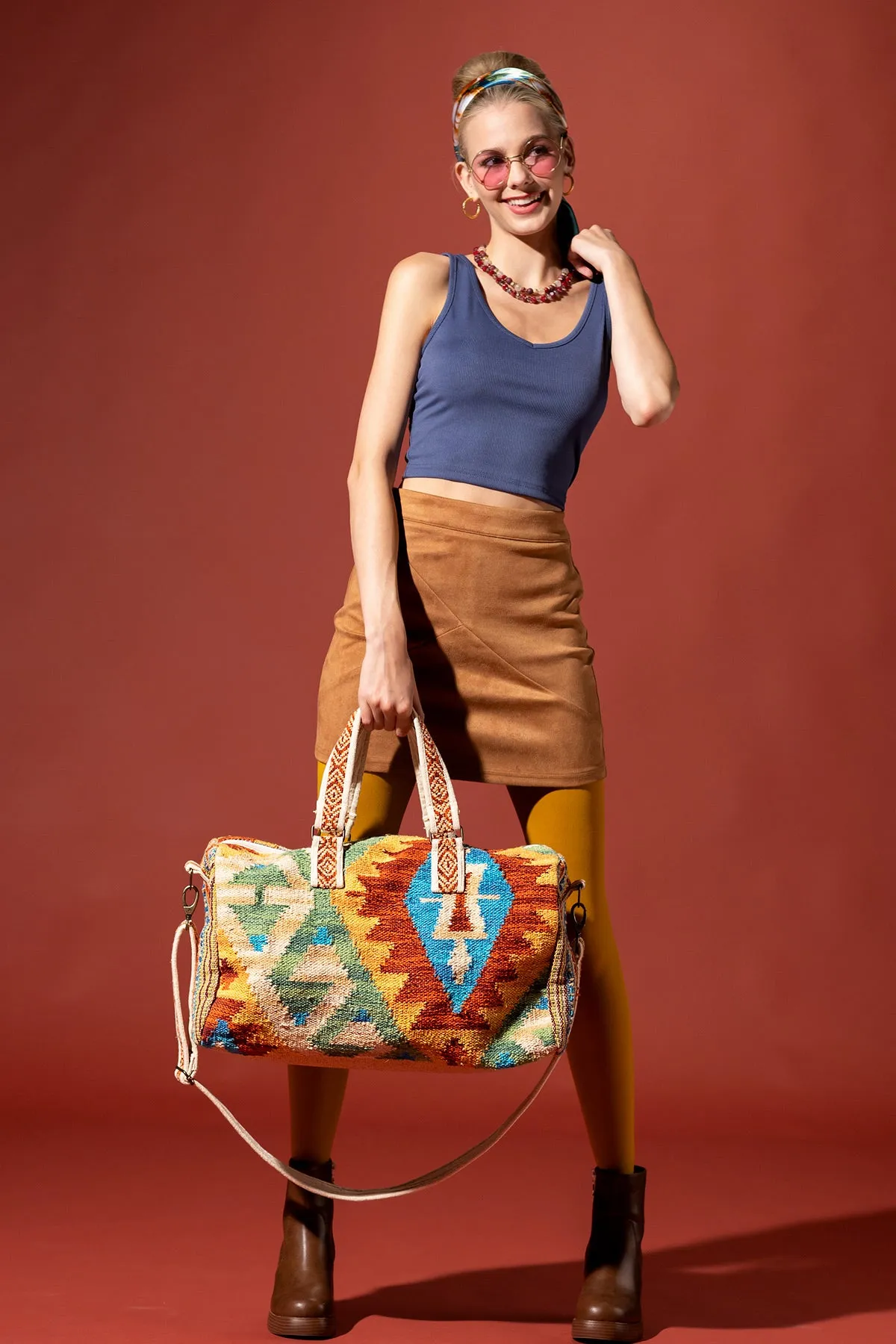 Ethnic Elegance Duffel
