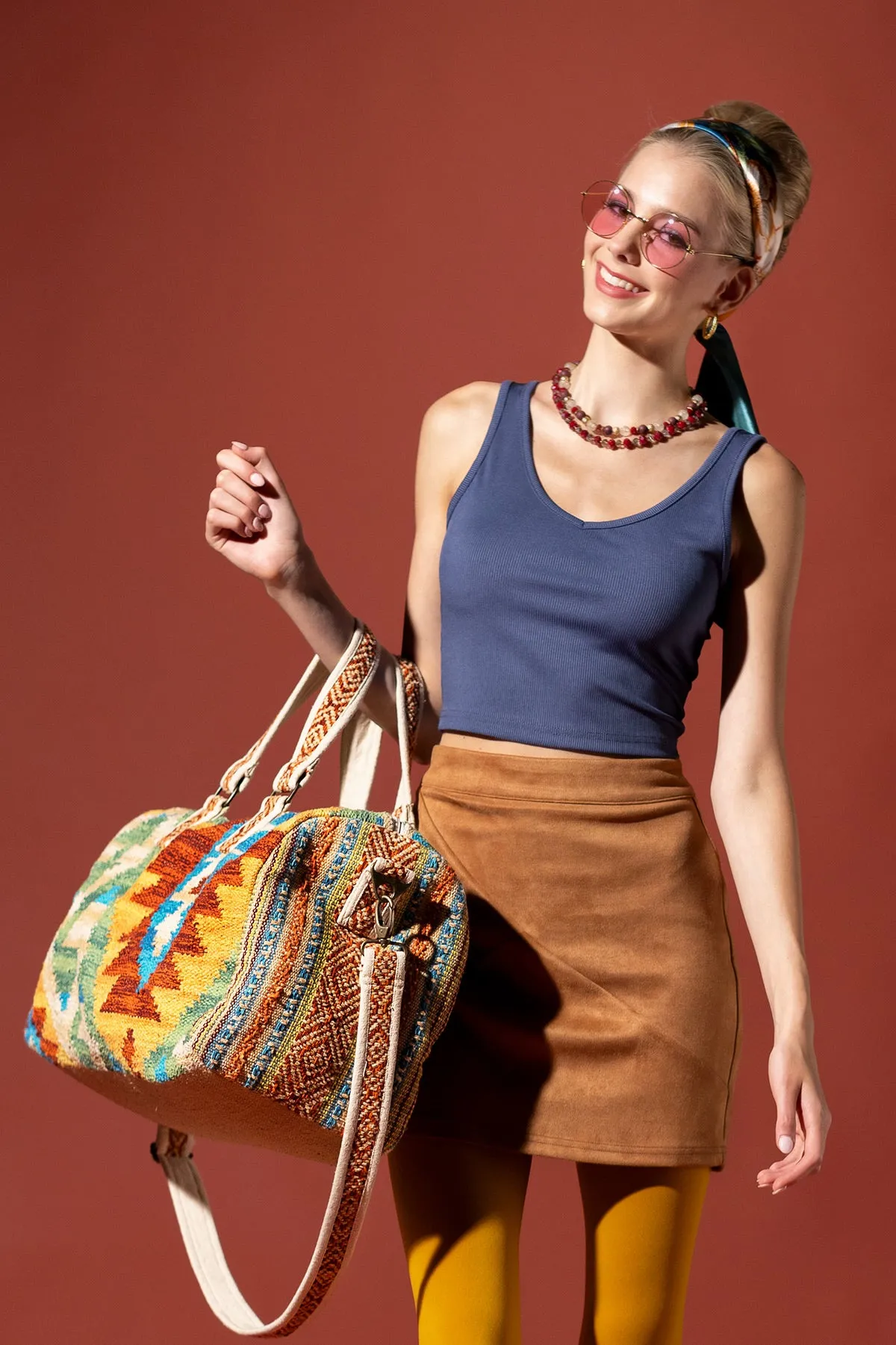 Ethnic Elegance Duffel