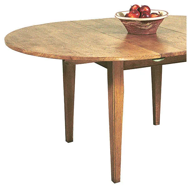 Extendible Tapered Leg Dining Table