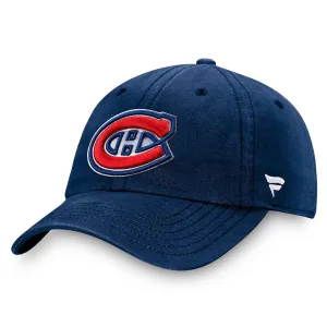 Fanatics Core Unstructured Primary Logo Adjustable Hat - Montreal Canadiens