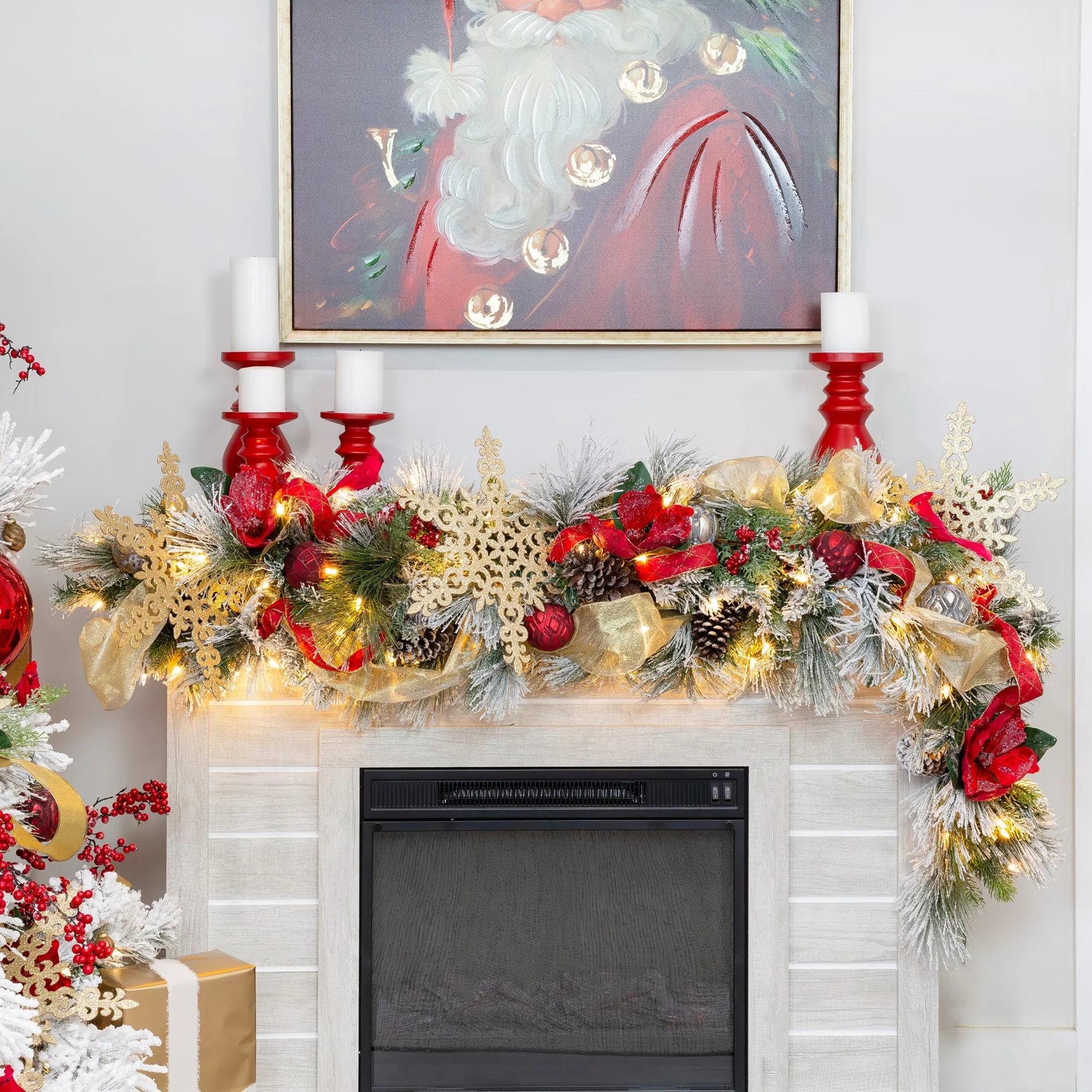 Farmhouse Ball Ornaments (Set of 6)