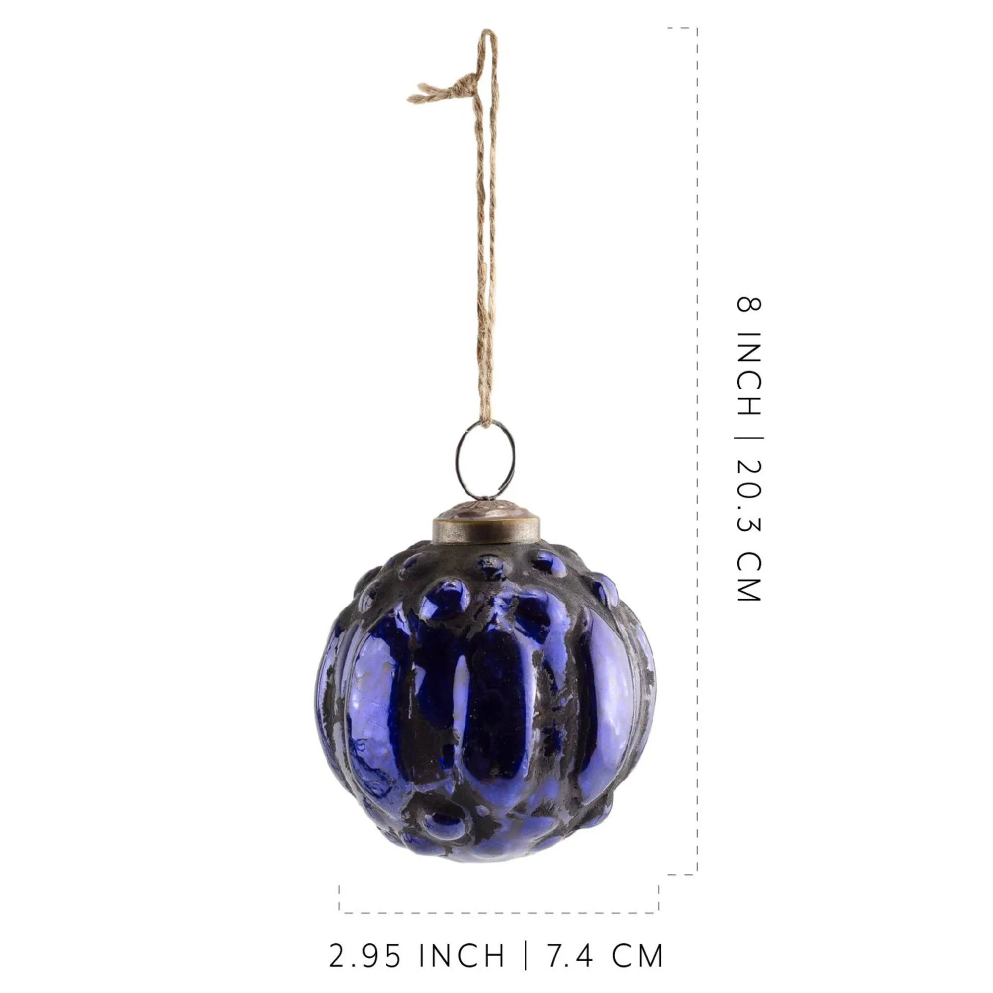 Farmhouse Ball Ornaments (Set of 6)
