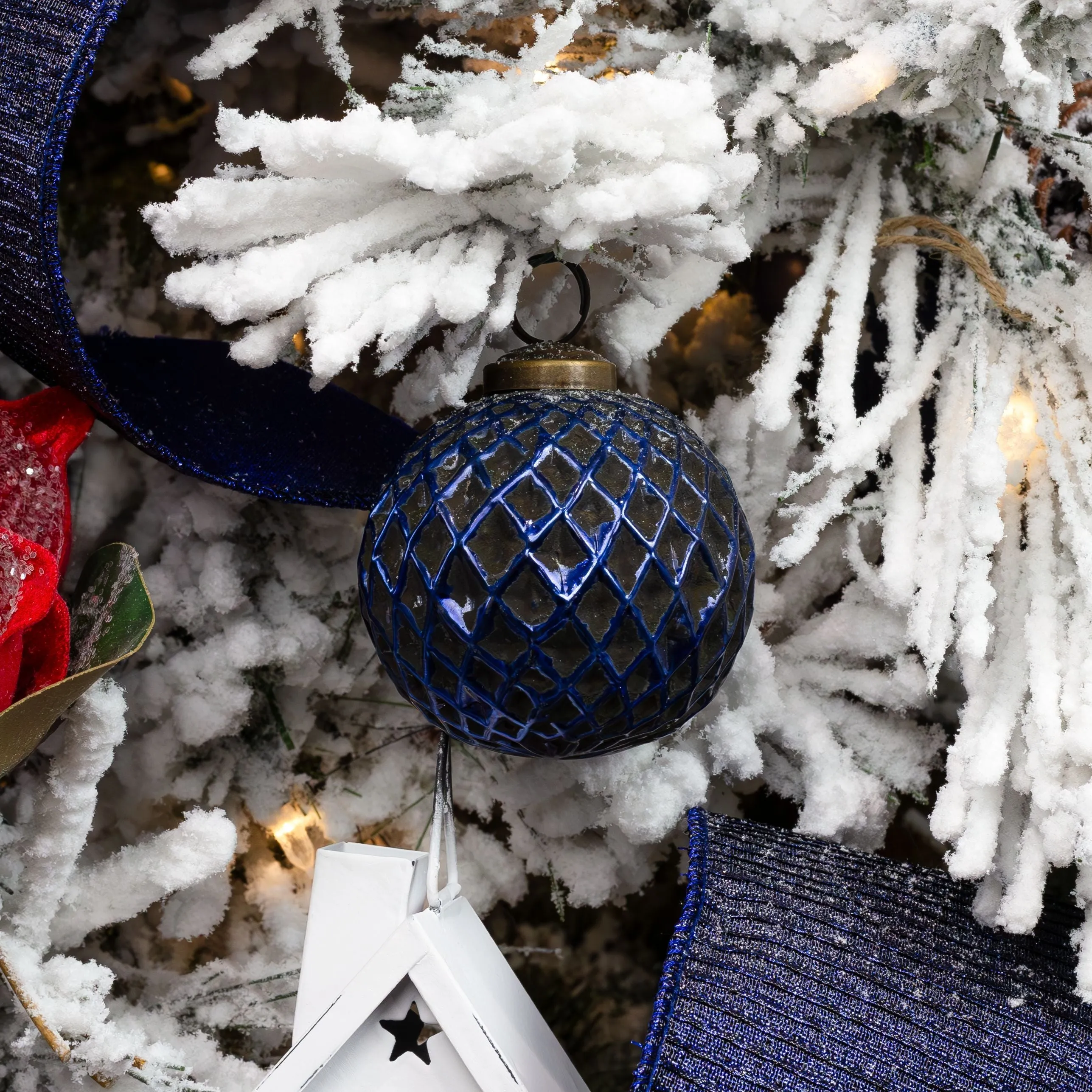 Farmhouse Ball Ornaments (Set of 6)