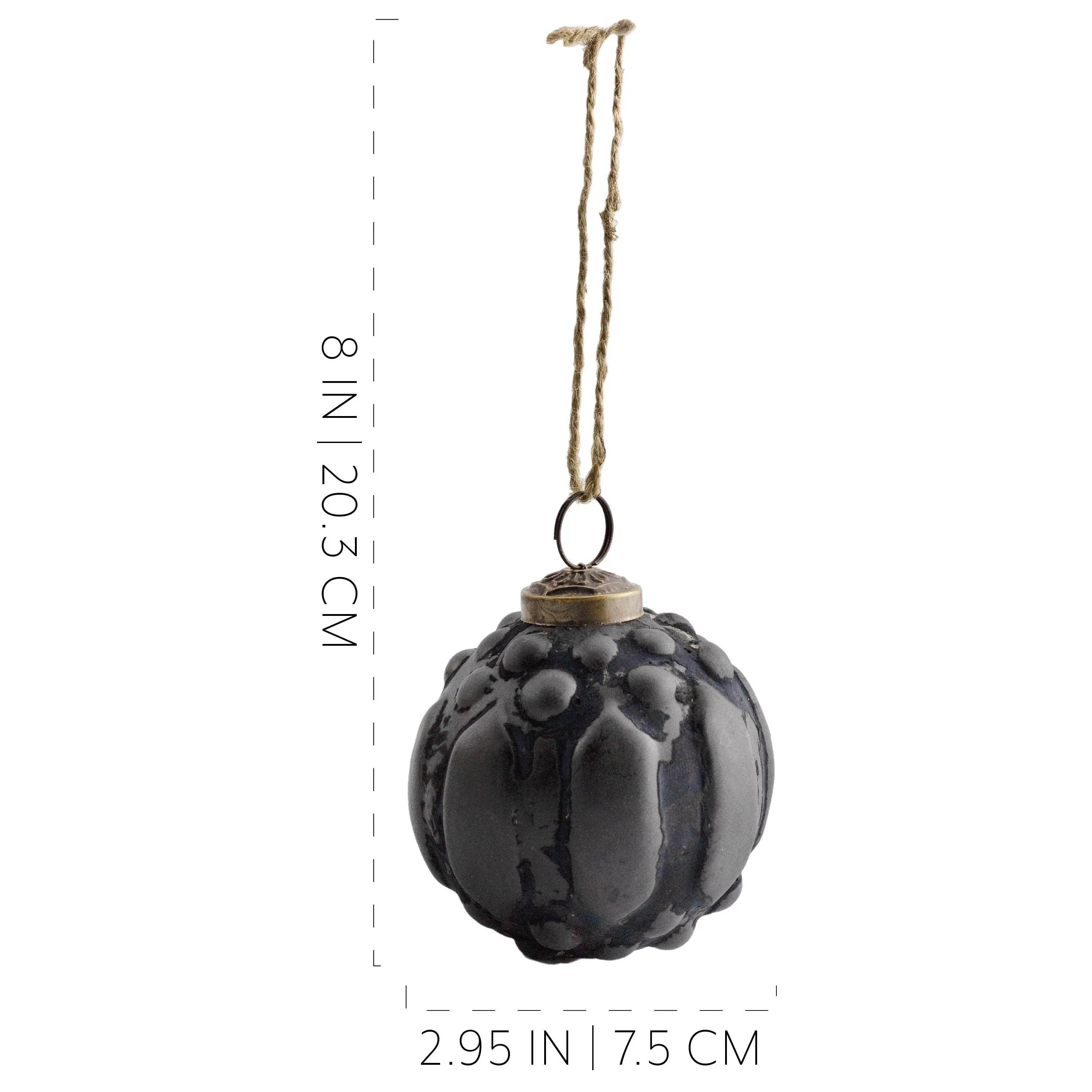 Farmhouse Ball Ornaments (Set of 6)
