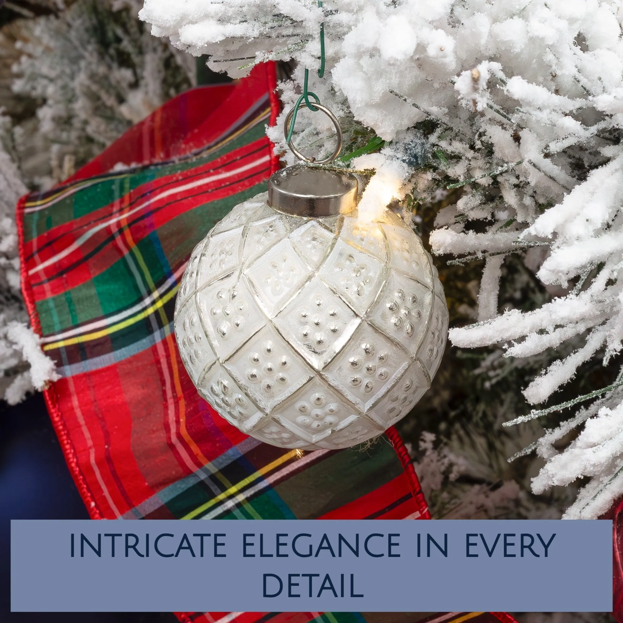 Farmhouse Ball Ornaments (Set of 6)