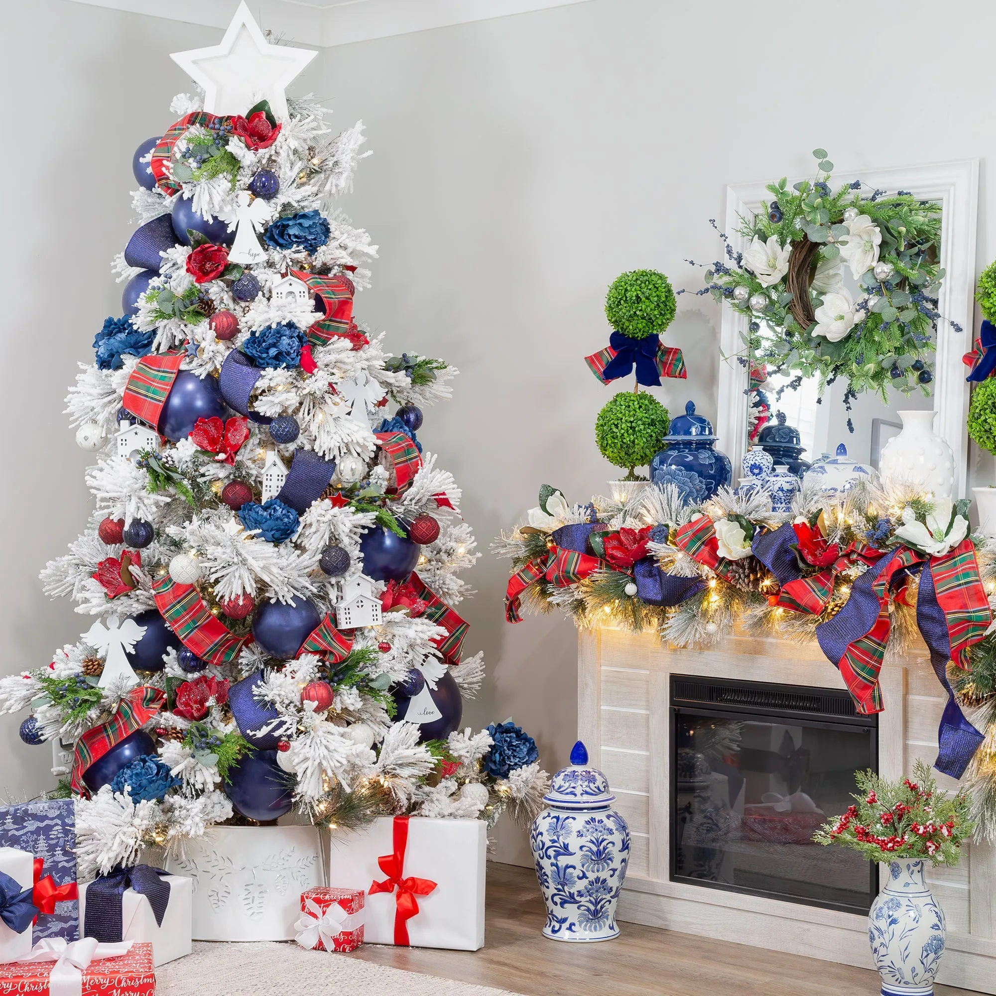 Farmhouse Ball Ornaments (Set of 6)