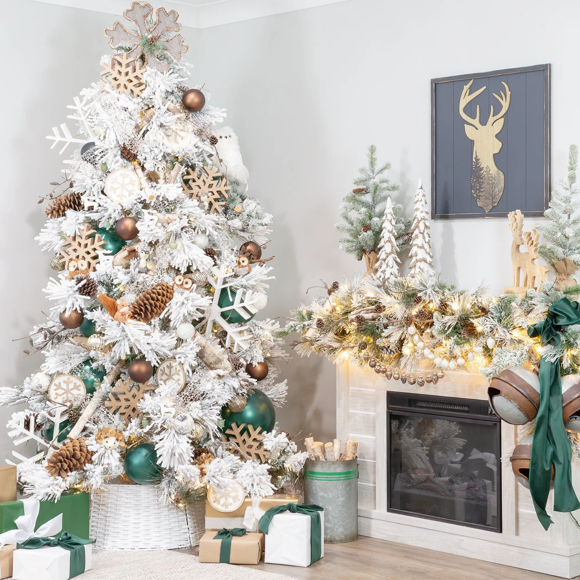 Farmhouse Ball Ornaments (Set of 6)