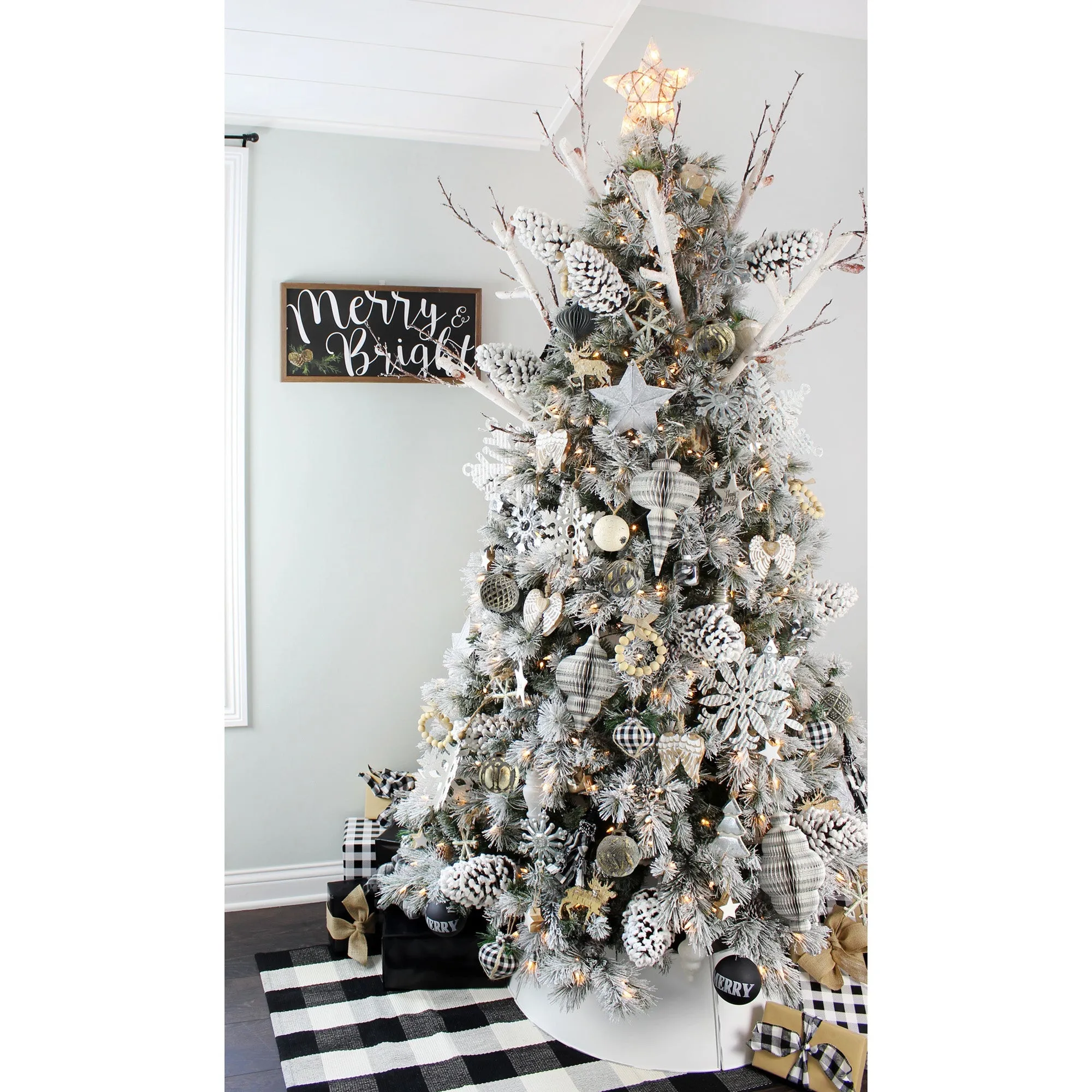 Farmhouse Ball Ornaments (Set of 6)