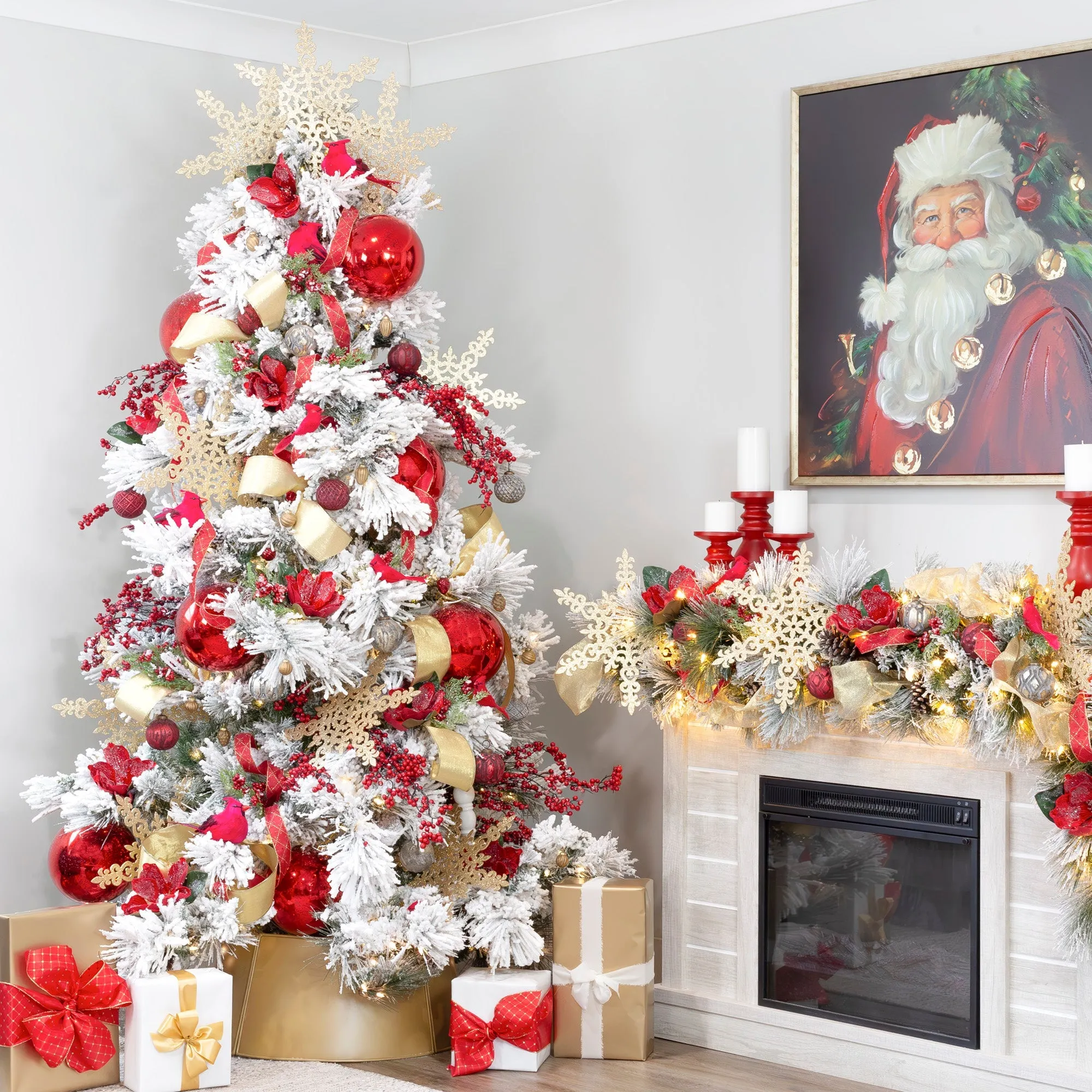 Farmhouse Ball Ornaments (Set of 6)