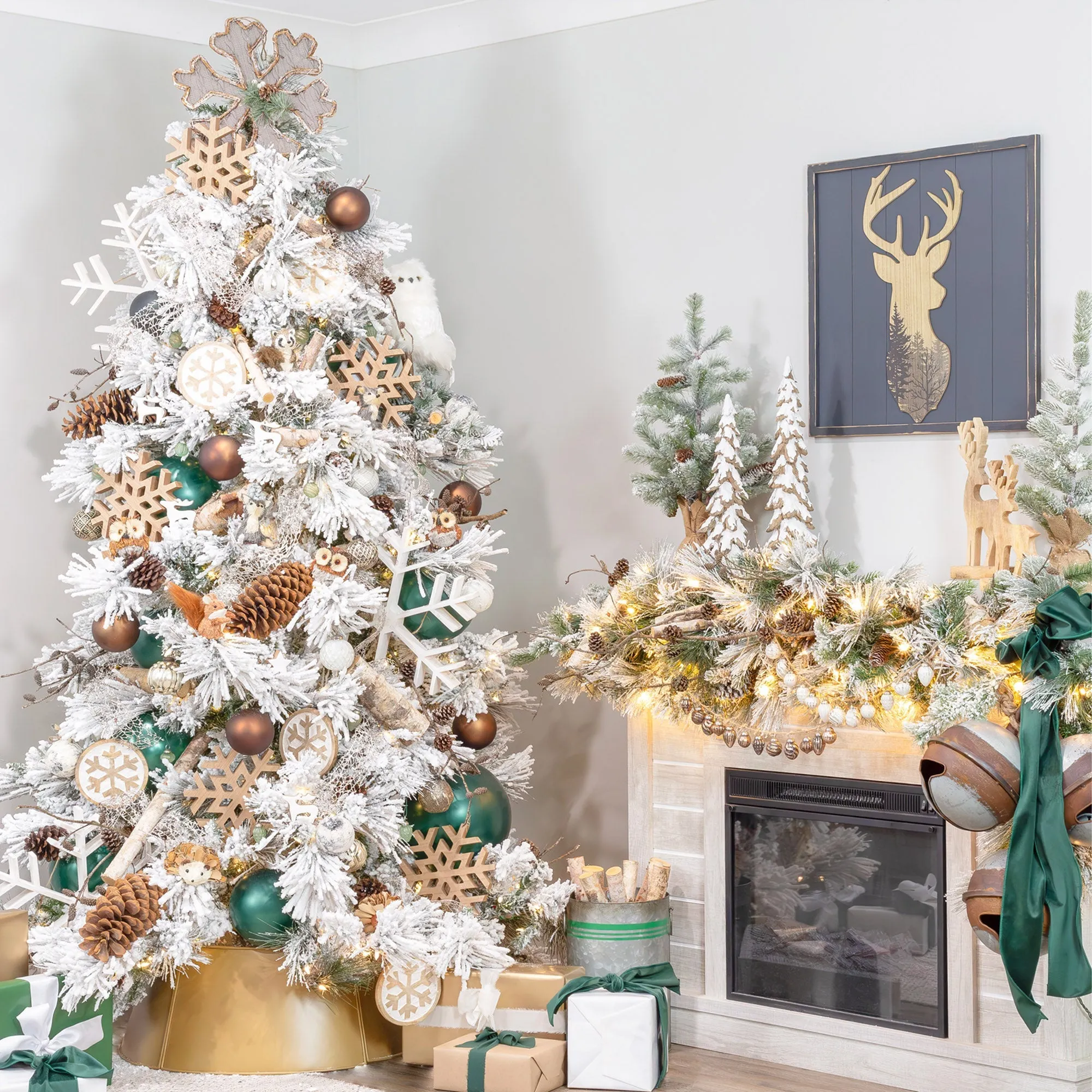 Farmhouse Ball Ornaments (Set of 6)