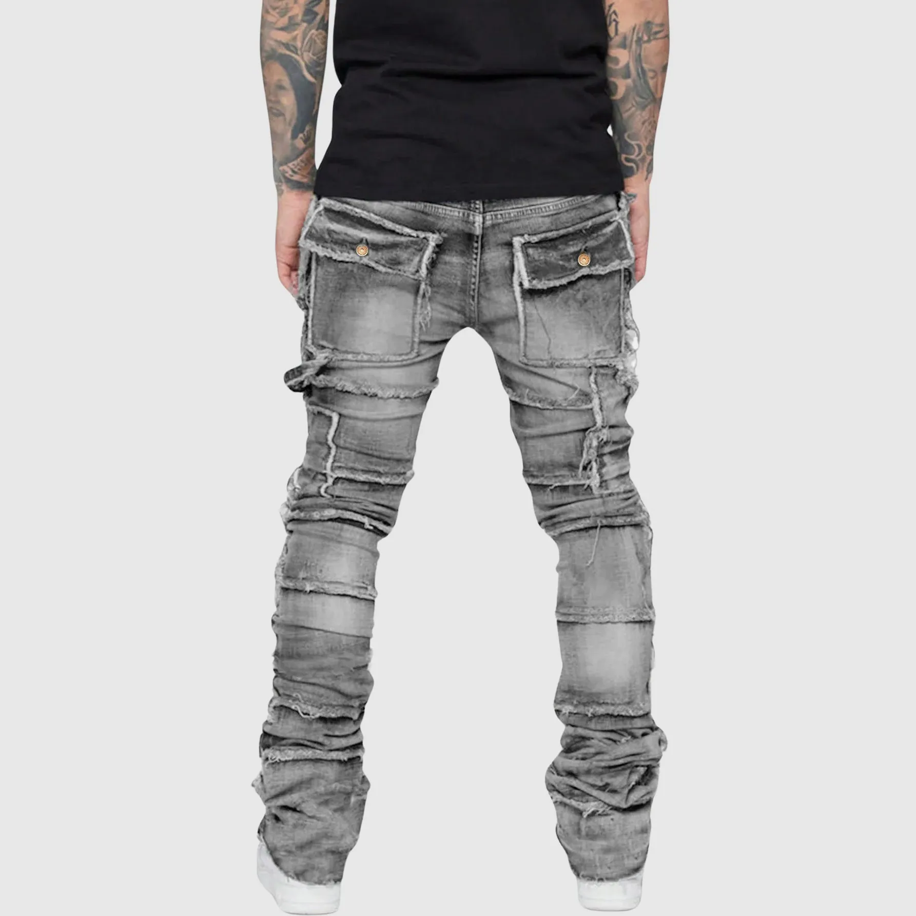 Felix Grant Distressed Denim Jeans