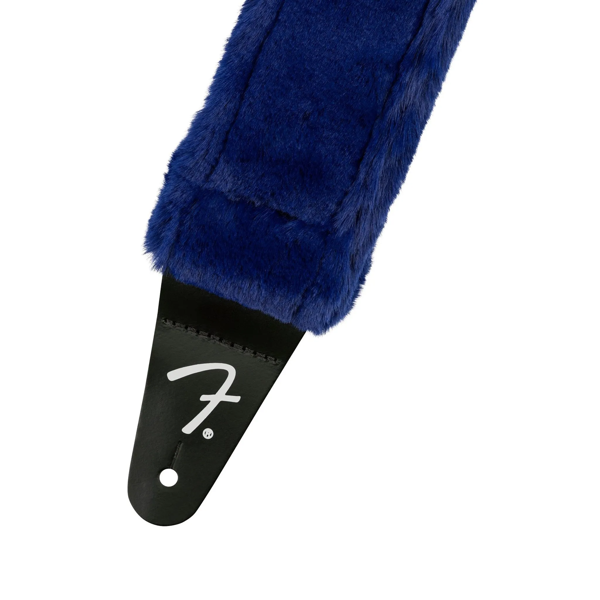 Fender Poodle Plush Guitar Strap, Blue