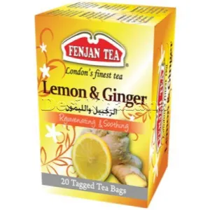 Fenjan Lemon Ginger Tea Bags
