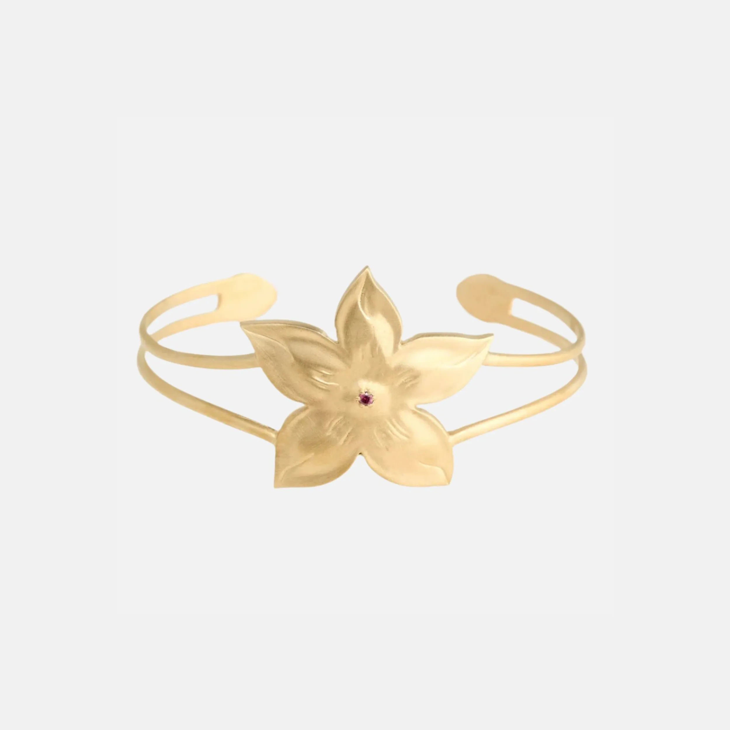 Fleur Cuff, Gold