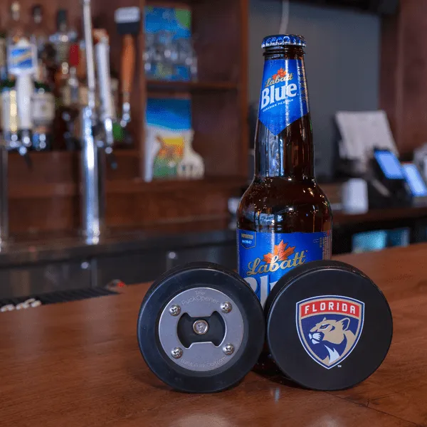 Florida Panthers, Hockey Puck Bottle Opener