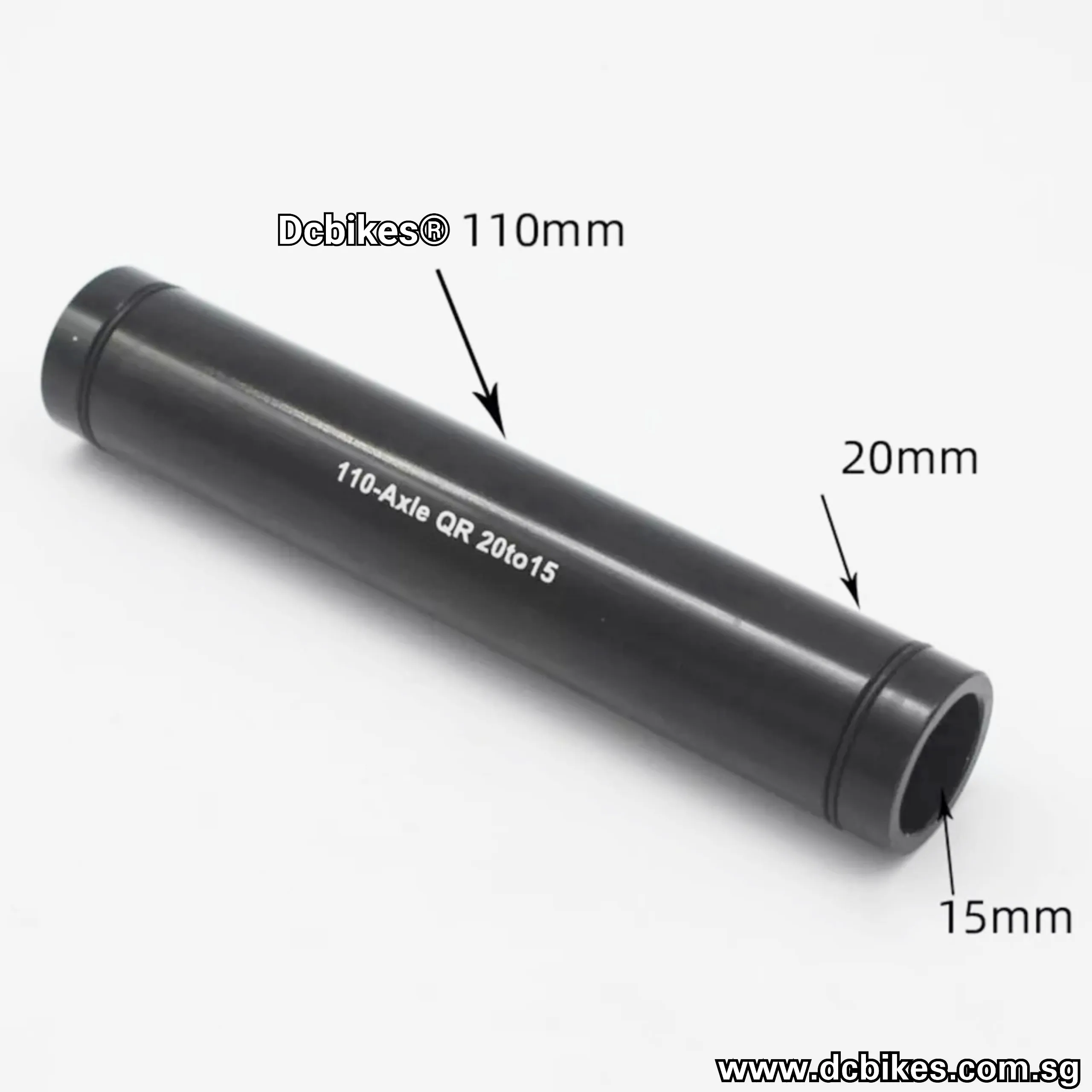 Front Hub 20mm X 100mm | 110mm Boost Thru Axle To 15mm Conversion Adapter Kit