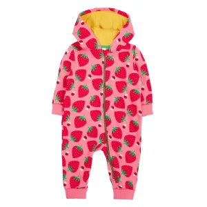 Frugi Strawberry Pals Snugglesuit