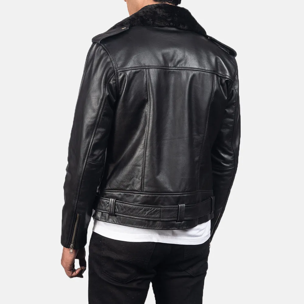 Furfur Leather Biker's Jacket
