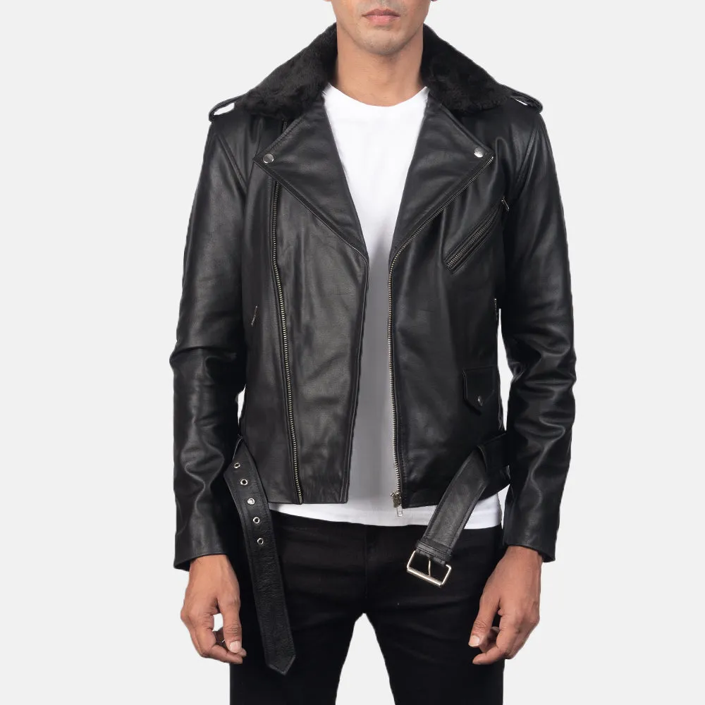 Furfur Leather Biker's Jacket