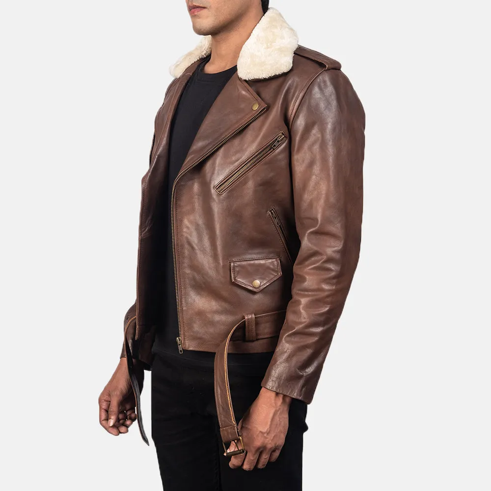 Furfur Leather Biker's Jacket