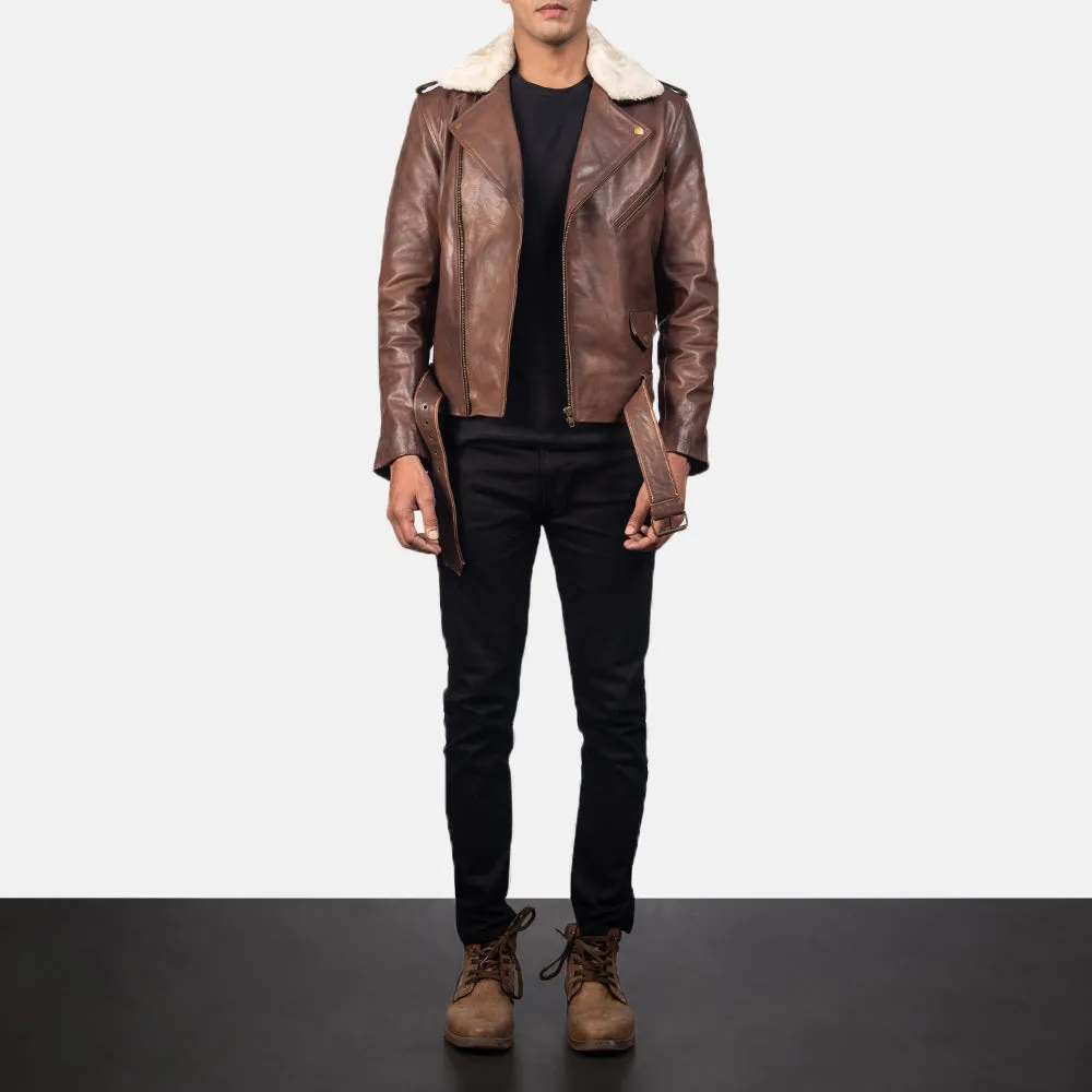Furfur Leather Biker's Jacket
