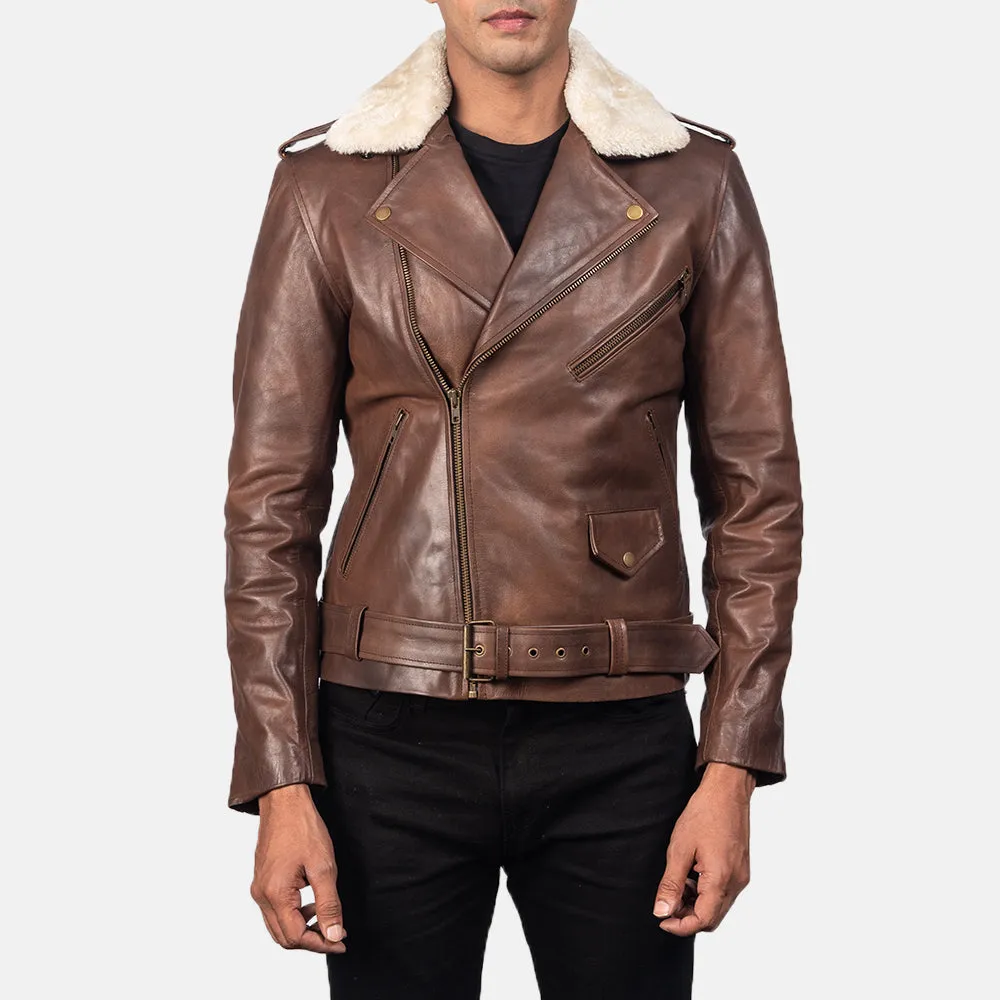 Furfur Leather Biker's Jacket