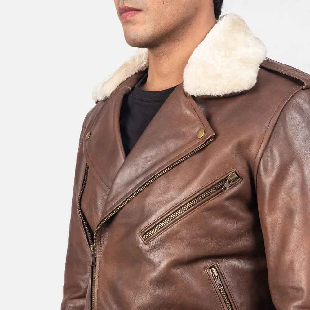 Furfur Leather Biker's Jacket