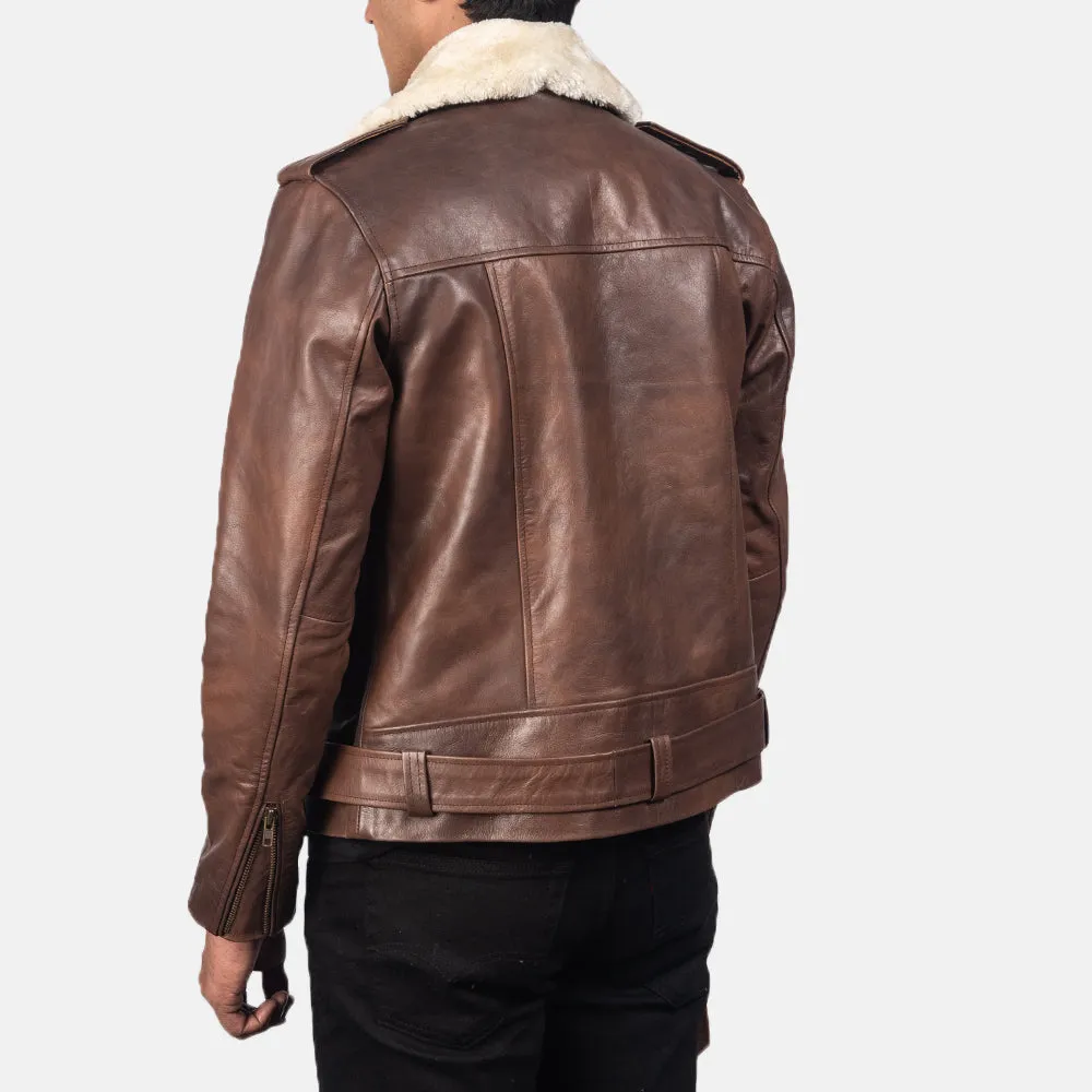Furfur Leather Biker's Jacket