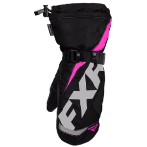 FXR Child Helix Race Mitt Fuchsia