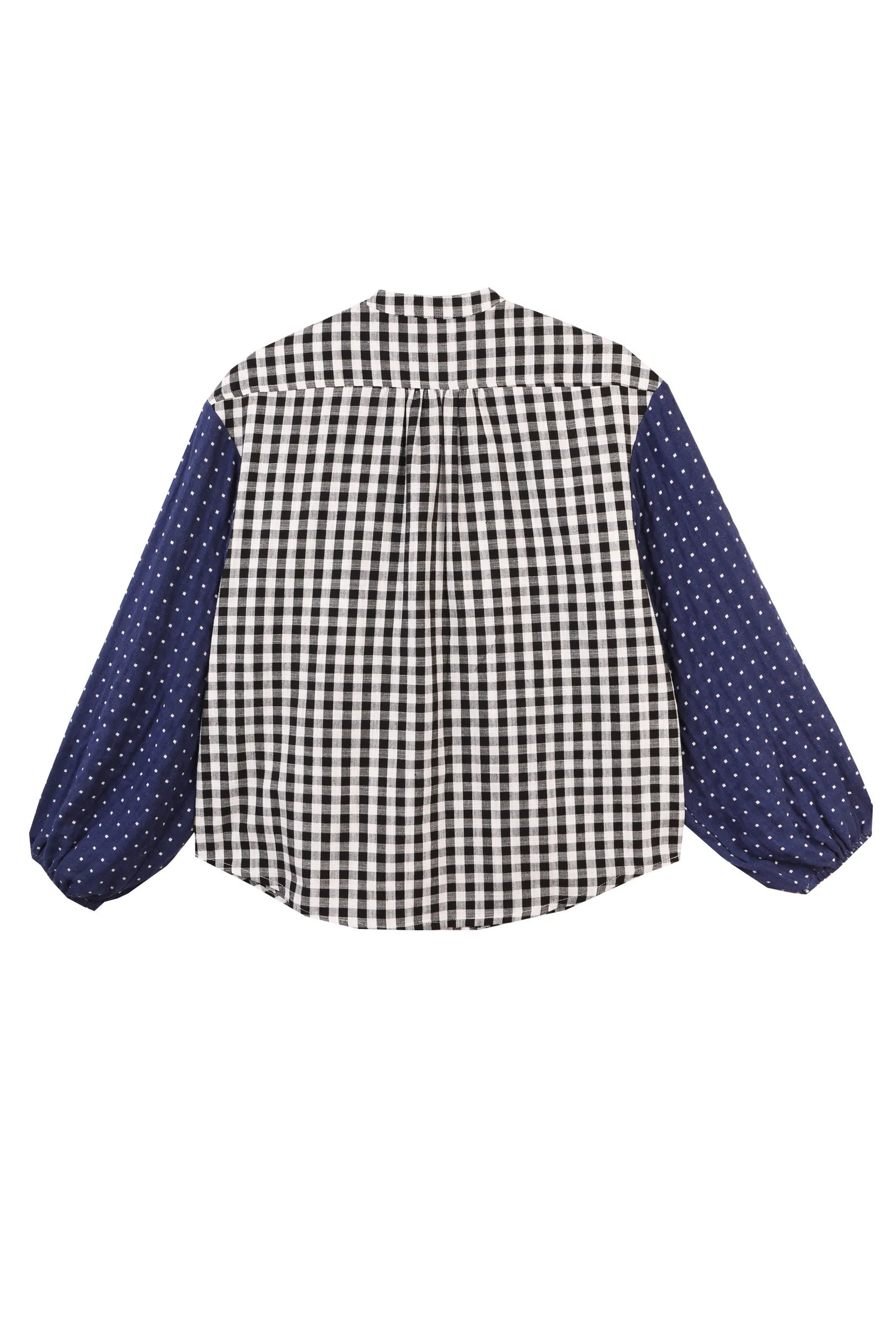 Gale Shirt Patchwork Check