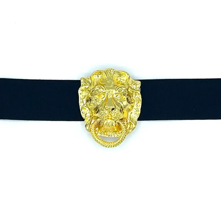 Garland Bags Belt Buckle - Lion Door Knocker
