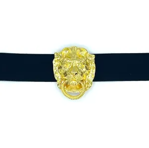 Garland Bags Belt Buckle - Lion Door Knocker