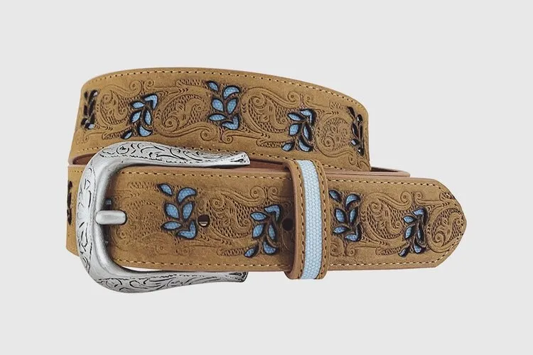 Gem Dandy 8866790 American Blue Roper Western Belt