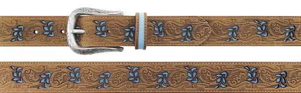 Gem Dandy 8866790 American Blue Roper Western Belt