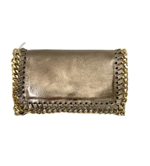 German Fuentes Handbag with Gold Chain - Bronce