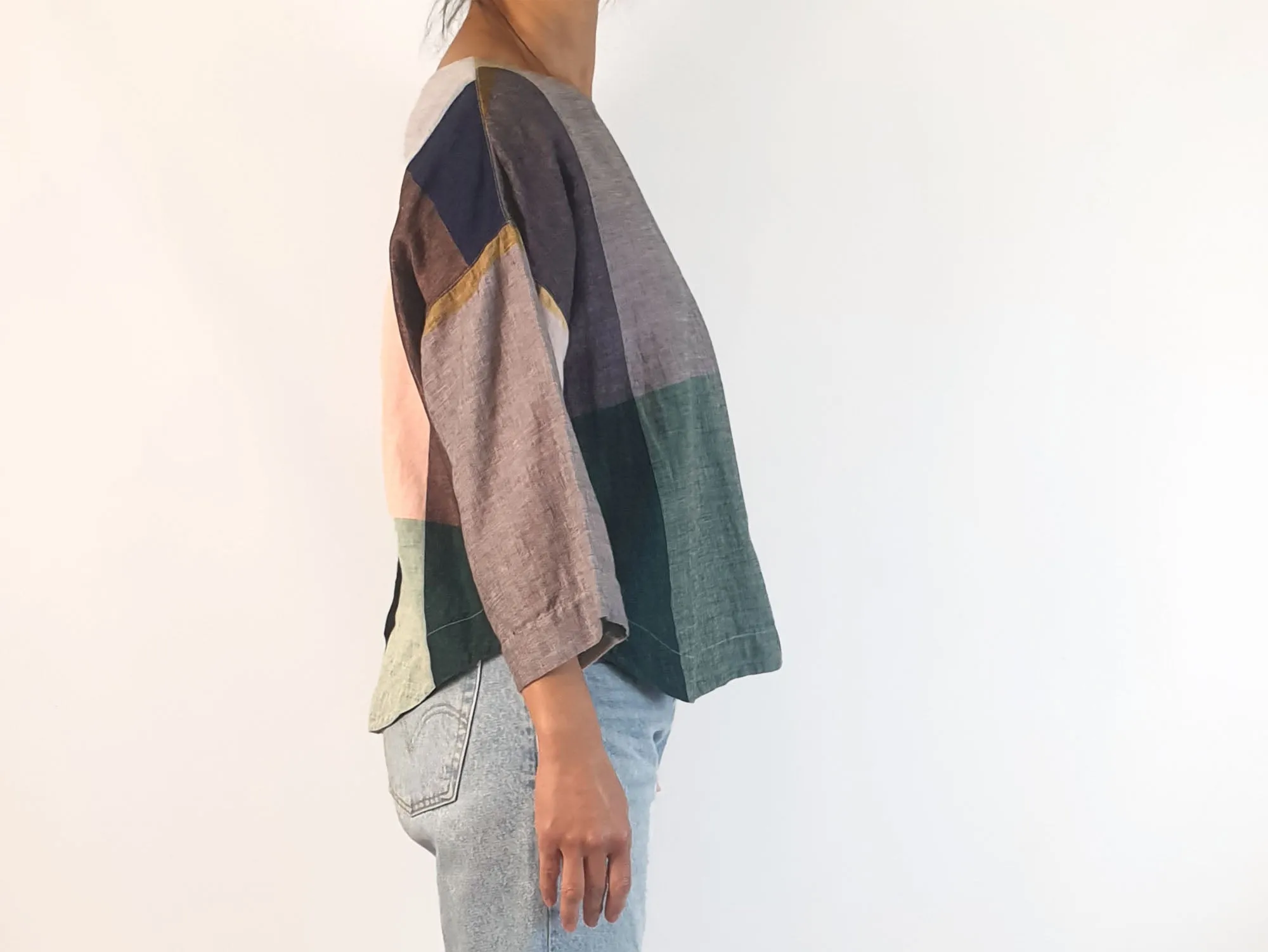 Gorman patchwork style top size 10