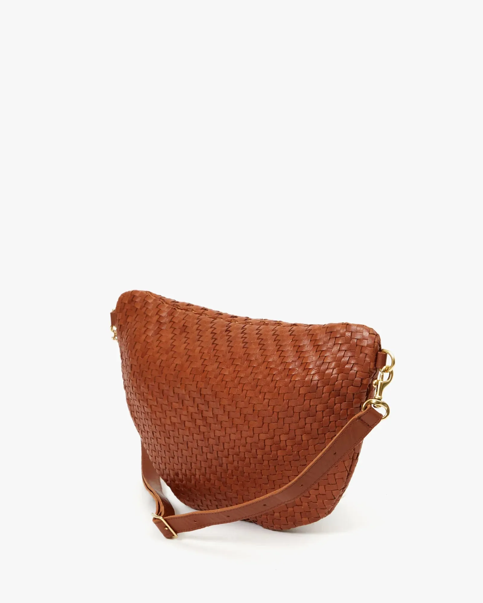 Grande Fanny in hazelnut Woven Checker
