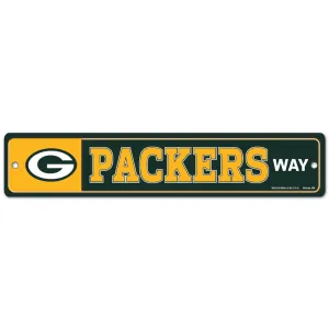 Green Bay Packers Sign 3.75x19 Plastic Street Style Special Order