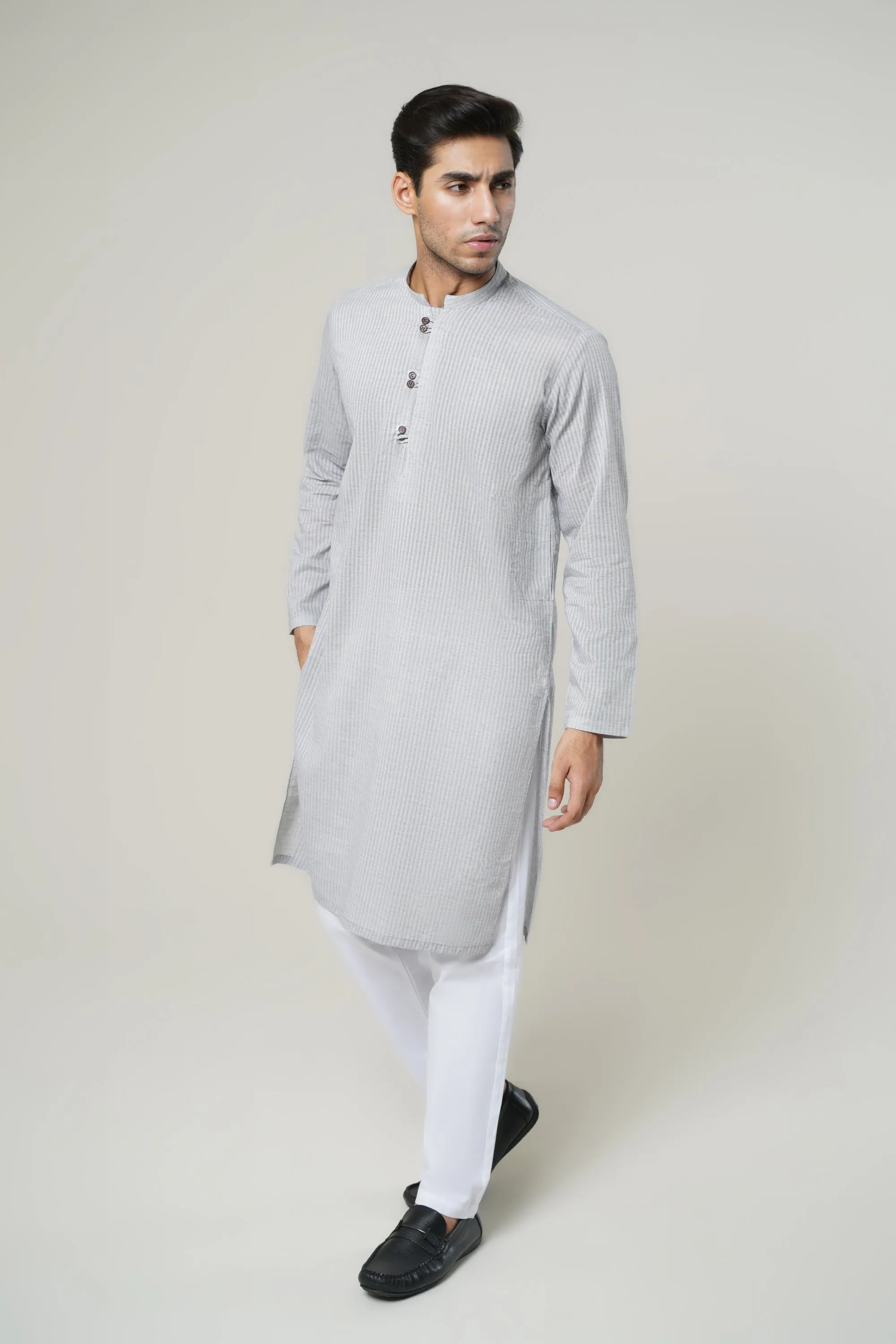 Grey Gents Kurta